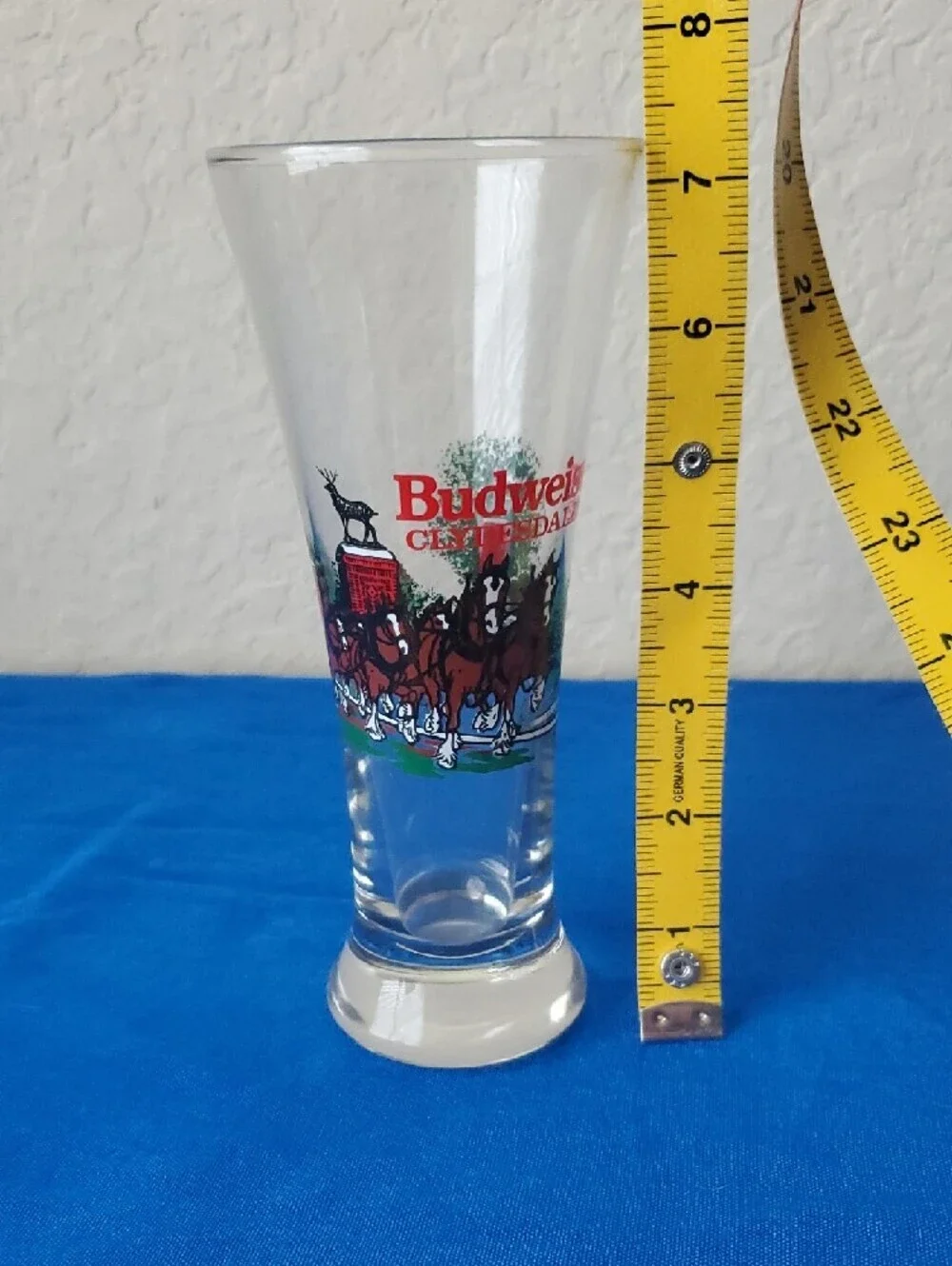 Budweiser tall pilsner